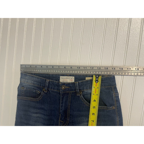Smith and Mills Jeans Men's Size 30 x 30 Blue Denim Stretch - Picture 5 of 11